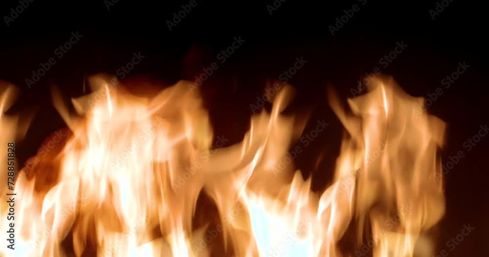 A 4K slow-motion closeup fire VFX insert element. It has a slow-motion inferno firewall looped, and the fire is quickly captured. It is ideal for visual effects and motion graphics. A 4K slow-motion closeup fire VFX insert element. It has a slow-motion inferno firewall looped, and the fire is quickly captured. It is ideal for visual effects and motion graphics.