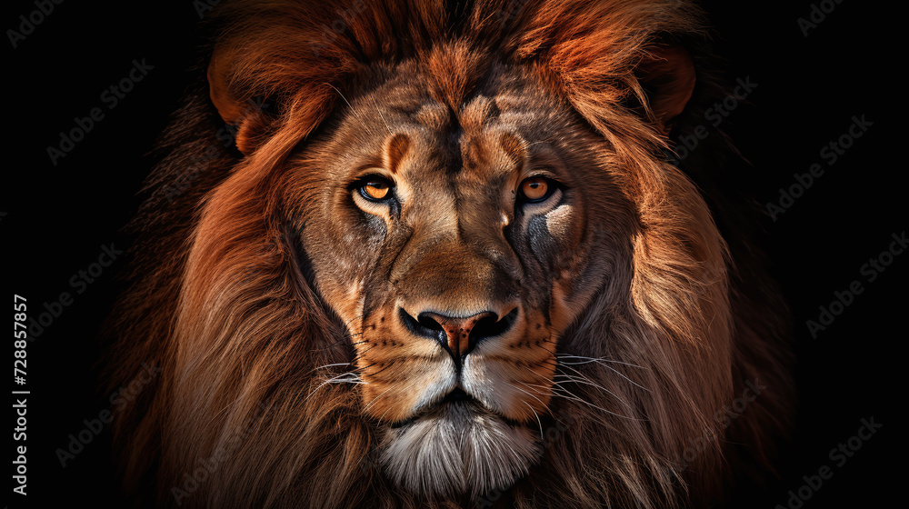 Fototapeta premium portrait of a lion