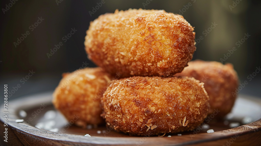 Croquetas de Jamón - Ham Croquettes Photo Croquetas de Jamón - Ham Croquettes Photo