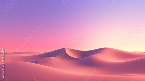 Abstract minimalistic background with gradient mountains