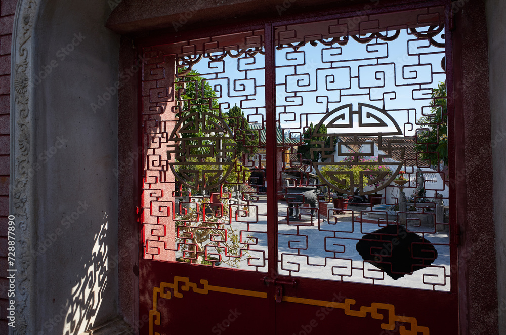Temple in Hoi An Old Town, Vietnam.