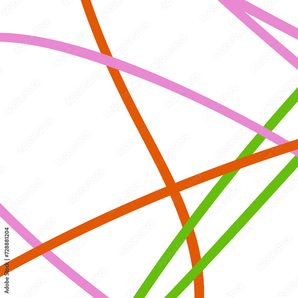 Green pink red graphic lines decorative Green pink red graphic lines decorative