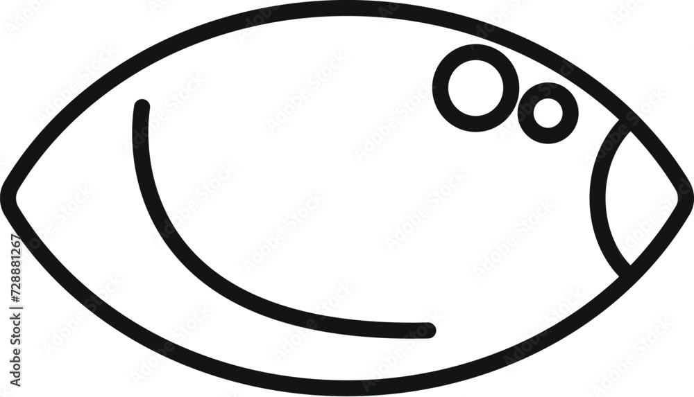 Lentil bean icon outline vector. Soup grain cereal. Organic meal Lentil bean icon outline vector. Soup grain cereal. Organic meal