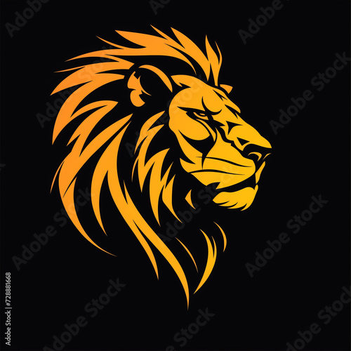 Vibrant Lion Vector Logo