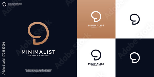 Letter D logo design inspiration.