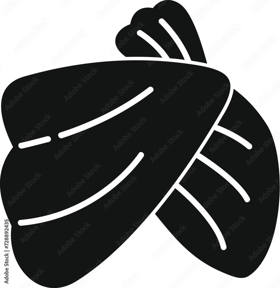 East turban icon simple vector. Asian muslim headgear. Religion costume East turban icon simple vector. Asian muslim headgear. Religion costume