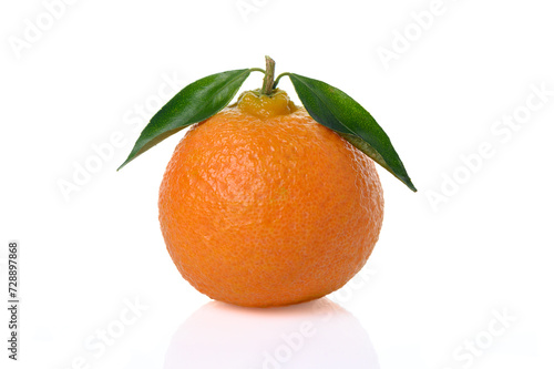 juicy appetizing tangerines on a white background food photo 1