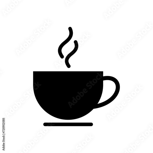 coffee cup icon vector. cup a coffee icon vector.