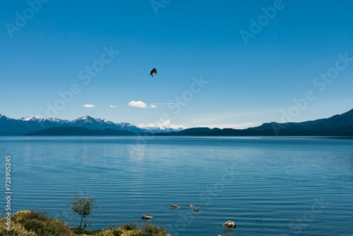Beautiful scenic view of Lake Nahuel Huapi  San Carlos de Bariloche