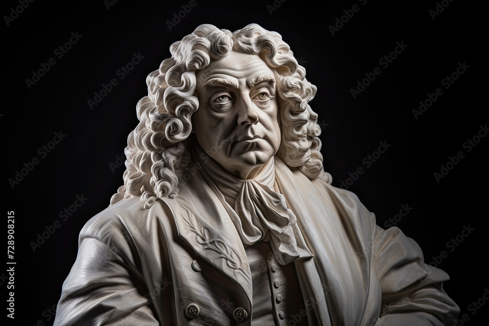 Jonathan Swift marble statue