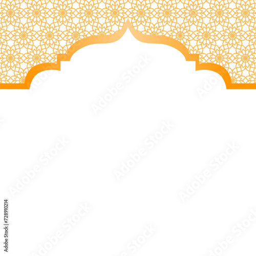 Ramadan Gold Frame