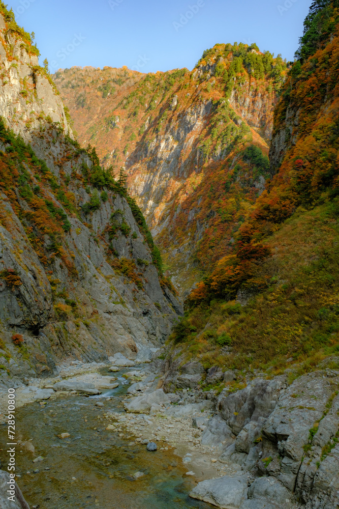 秋の峡谷 秋の峡谷
