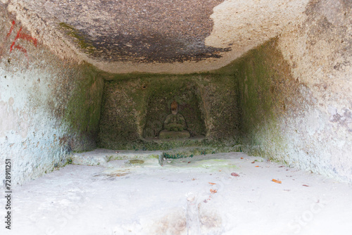 Kannon Statue at Nagaoka Hyakuana Burial Mound, Nagaoka, Utsunomiya, Tochigi, Japan