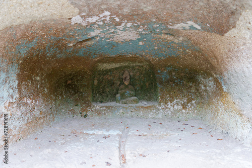 Kannon Statue at Nagaoka Hyakuana Burial Mound, Nagaoka, Utsunomiya, Tochigi, Japan