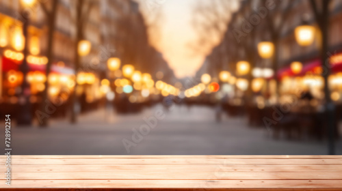 wooden board mockup © MDQDigital