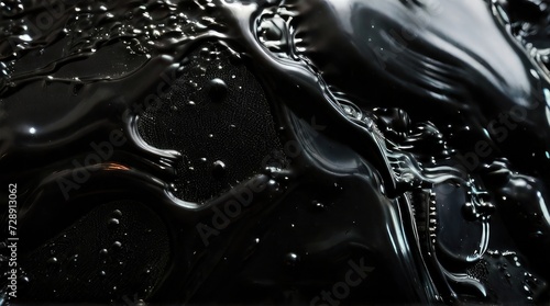 abstrct black liquid background 