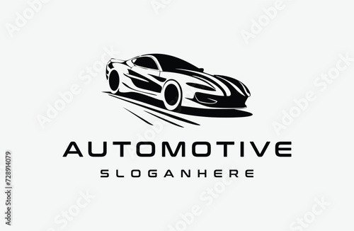 automotive logo vector design template