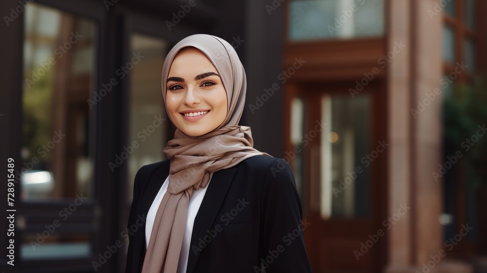 Female real estate agent Female real estate agent