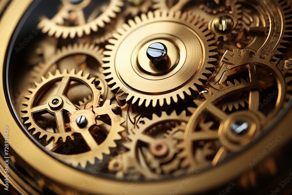 A Close-Up View of a Brass Gear, Gleaming Under the Soft Light, Showcasing its Intricate Design and Industrial Strength A Close-Up View of a Brass Gear, Gleaming Under the Soft Light, Showcasing its Intricate Design and Industrial Strength