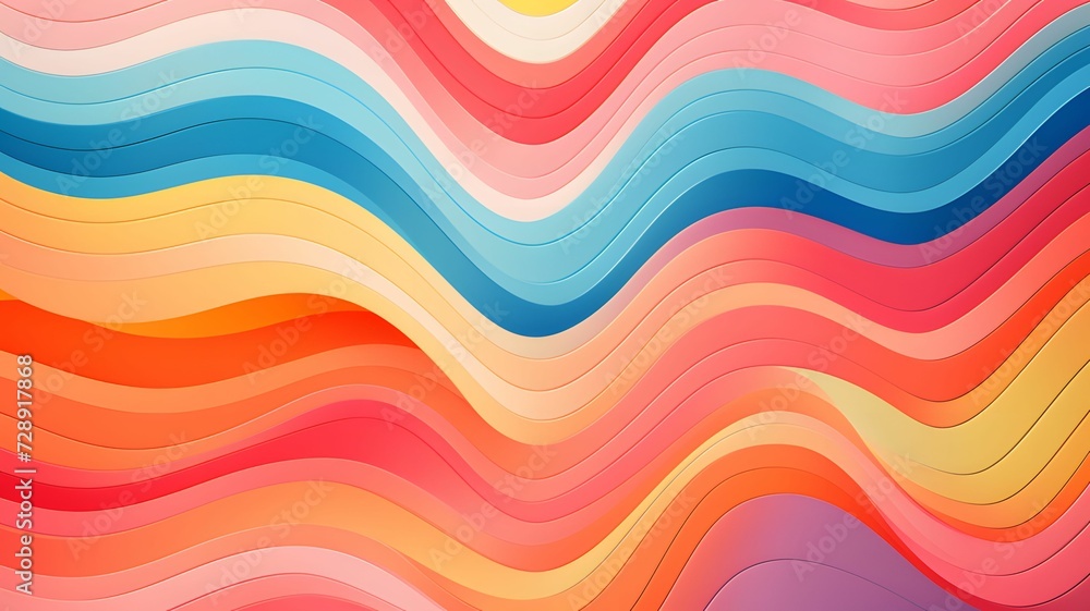 colorful wave background colorful wave background