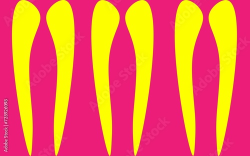 Background of similar and abstract yellow figures. Focused on abstract art and developed at different points of creation. Vector illustration. It can be used for various options such as posters.