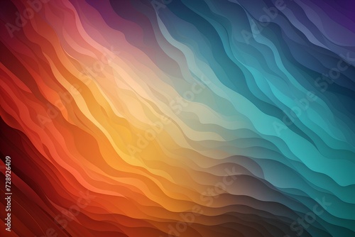 abstract waves background full color, created by ai generated