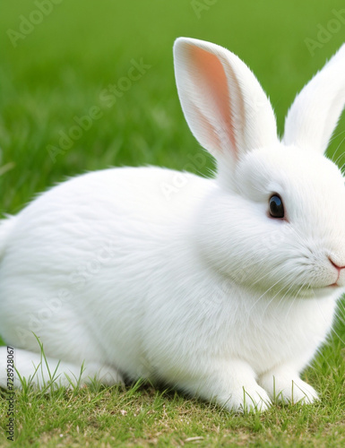 Cute rabbit pet
