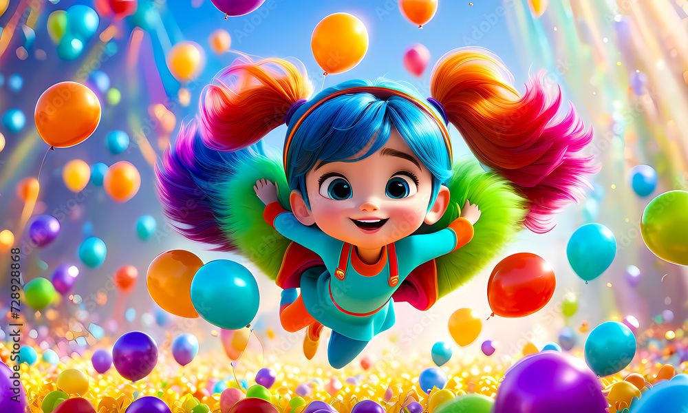 Cartoon 3d character, wallpaper for kids , cute cartoon character background Cartoon 3d character, wallpaper for kids , cute cartoon character background