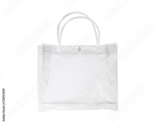 Transparent PVC gift tote packaging bag