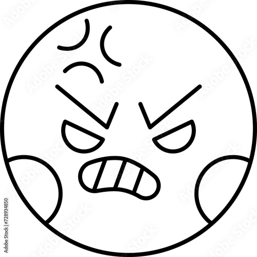 angry  icon