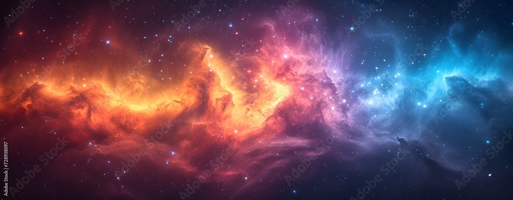 Cosmic Universe with nebula and stardust, colorful backgrounds. copy space, mockup, presentation. Cosmic Universe with nebula and stardust, colorful backgrounds. copy space, mockup, presentation.