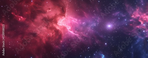 Cosmic Universe with nebula and stardust, colorful backgrounds. copy space, mockup, presentation. © Almultazam
