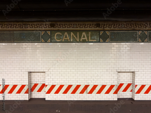 Obraz na płótnie Canal Street Station - New York w salonie