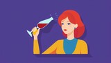 Modern Illustration of World No Alcohol Day in Flat Style Icon