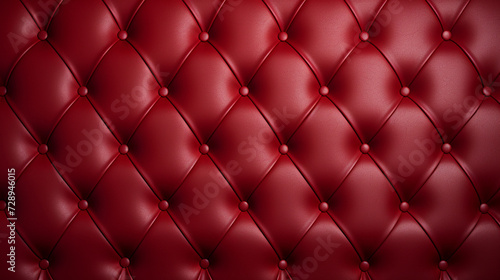 red retro vintage tufted sofa upholstery texture background