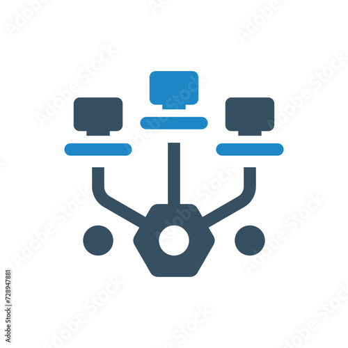 web3 icon vector illustration 