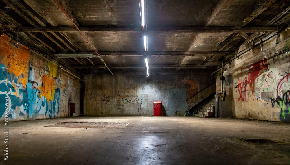 Obraz premium old garage