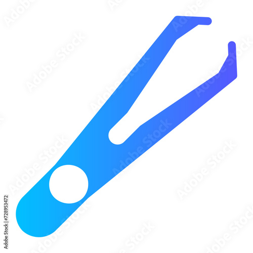 tweezers Gradient icon