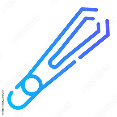 tweezers Line Gradient Icon