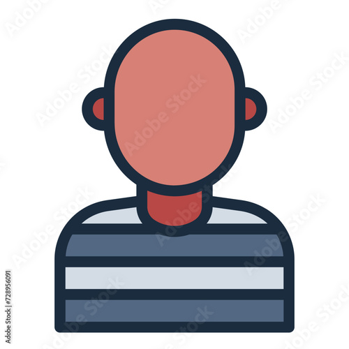 Prisioner people icon