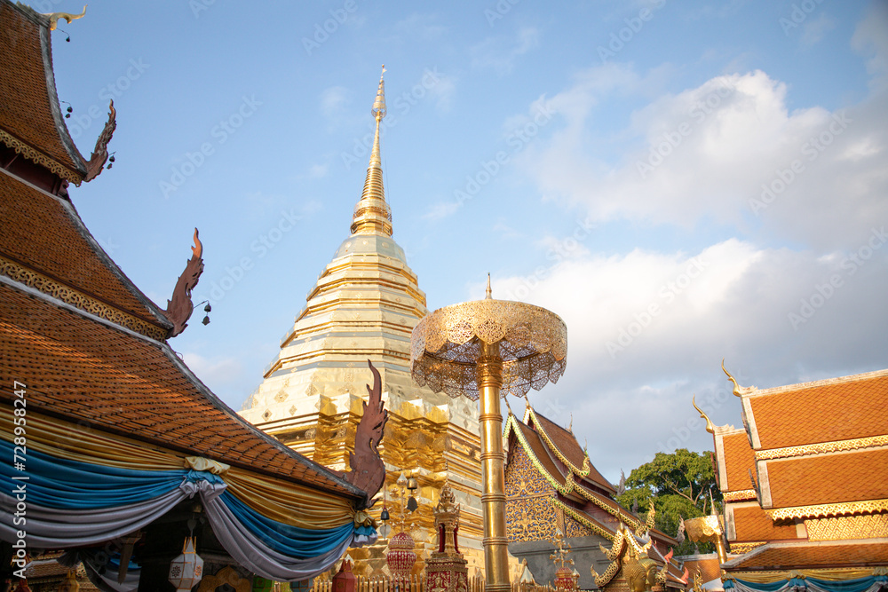 Fototapeta premium pagoda in Chiangmai