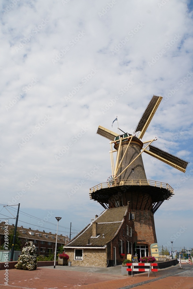 Windmill in Delft - Holland