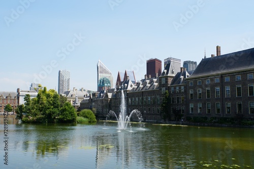 view of Binnenhof - Den Haag, Holland