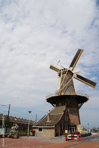 Windmill in Delft - Holland