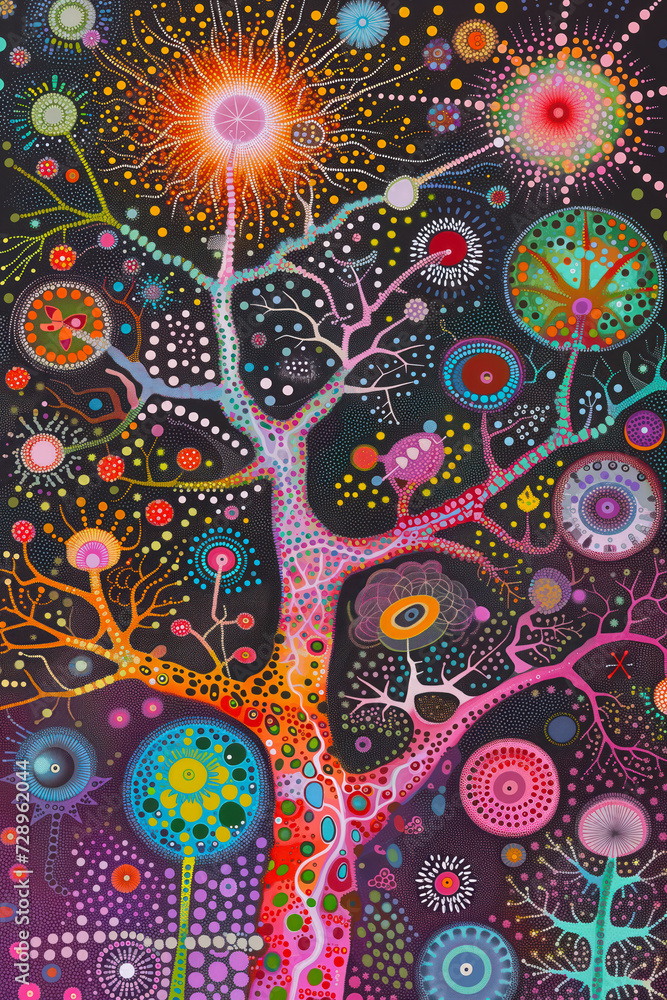 Beautiful Tree Abstract Background Beautiful Tree Abstract Background
