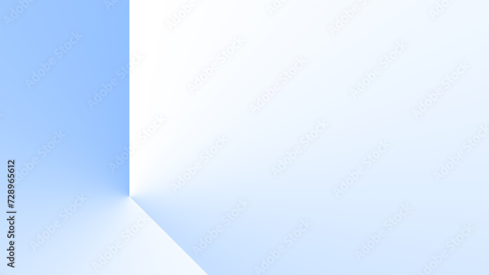 Simple Silver Blue Gradient Background. Copy Space Area. Minimalist Abstract Gradient Wallpaper. 1st Variant
