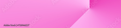 Abstract pink horizontal banner background. Minimal copy space area. Suitable for advertising or marketing. Ready to use. 1st variant.