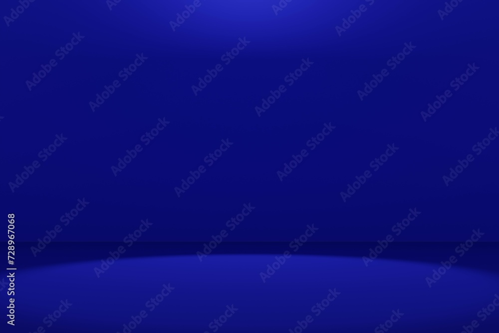 Abstract Blue Gradient Background Design. Vibrant blue gradient background with a spotlight effect, suitable for graphic design or digital art backdrop.