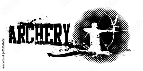 Archery Banner Vector Illustration