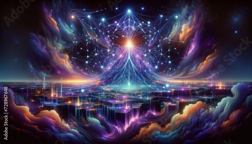 Surreal AI: Intricate neural network with glowing pathways and abstract elements. © TechArtTrends